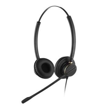Addasound Call Center Fejhallgató QD - CRYSTAL 2872 (QD csatlakozó, Noice Cancelling mikrofon, fekete)