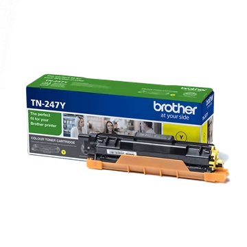 BROTHER Toner TN-247Y, Highcap- 2.300 oldal (ISO/IEC 19798), Sárga