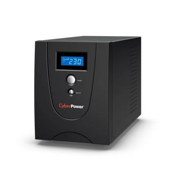 CYBERPOWER UPS VALUE2200EILCD (6xIEC 320) 2200VA 1320W 230V szünetmentes tápegység + USB LINE-INTERAKTÍV
