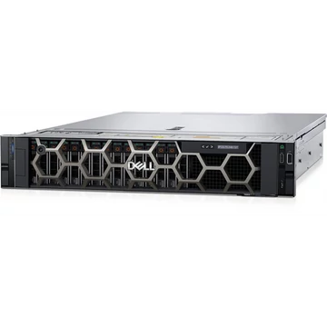 DELL ISG szerver - PE R550 rack (8x3.5"), 1x12C S4310 2.1GHz, 2x16GB, 1x480GB RI SSD; H755, iD9 En., 2x1100W.