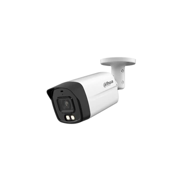 Dahua Analóg csőkamera - HAC-HFW1200TL-A (DualLight, 2MP, 3,6mm, kültéri, IR+LED40m, ICR, IP67, DWDR, mikrofon, műanyag)