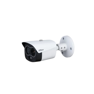 Dahua IP Bullet dual hőkamera - TPC-BF1241-B3F4-DW (256x192, 3,5mm / 4MP, 4mm, ICR, IR30m, IP67, WDR, audio, I/O, PoE)