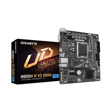 GIGABYTE Alaplap S1700 H610M H V3 DDR4 INTEL H610, mATX