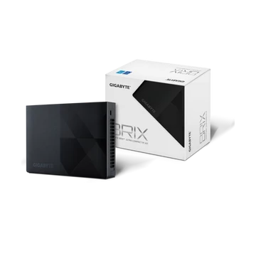 GIGABYTE PC BRIX, Intel N-series N100 3.4GHz, 2xHDMI, Displayport, LAN, WIFI, BT, 6xUSB