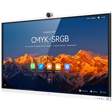 Huawei eKit IdeaHub S2 Interaktív kijelző, 75", 4K+CAM, HDMI, USB Type-A/C, Wi-Fi 6, RJ45 - IHS2-75SA