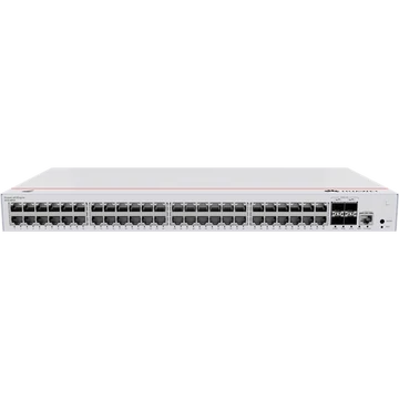 Huawei eKit Switch 48x1000Mbps (380W POE+) + 4x10GE (SFP+) + 1konzol port, iStack, Layer2+ managed, Rackes - S310-48P4X