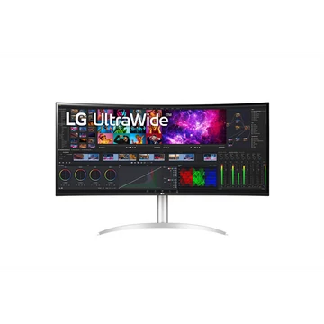 LG Ívelt Nano IPS monitor 39.7" 40WP95CP, 5120x2160, 21:9, 300cd/m2, 5ms, 2xHDMI/DP/Thunderbolt/USB-C/2xUSB, hangszóró