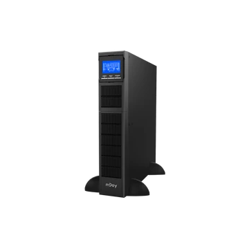 NJOY Szünetmentes 1500VA - Balder 1500 (On-line, RS232, USB, szoftver, LCD kijelző, 2U rack)