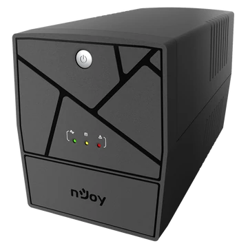 NJOY Szünetmentes  1500VA - Keen 1500 (4 Schuko, line-interaktív, RJ11/45 vonalvédelem, fekete)