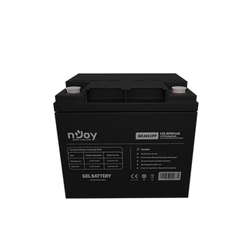 NJOY akkumulátor - GE4012FF (12V/40Ah, T6, zárt, gondozás mentes, GEL)