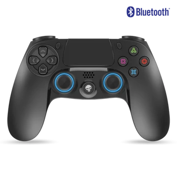 Spirit of Gamer Gamepad Vezeték Nélküli - XGP Bluetooth PS4 (USB, Vibration, PS4 kompatibilis, fekete-kék)