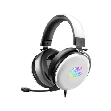 Spirit of Gamer Fejhallgató - H700 White (MultiPlatform, 7.1, mikrofon, hangerőszabályzó, nagy-párnás, fehér)