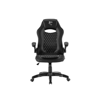 WHITE SHARK NYX-B NYX gamer szék, fekete, puha nyak, fej és hát párnák, lélegzó felület, 120 kg - ig