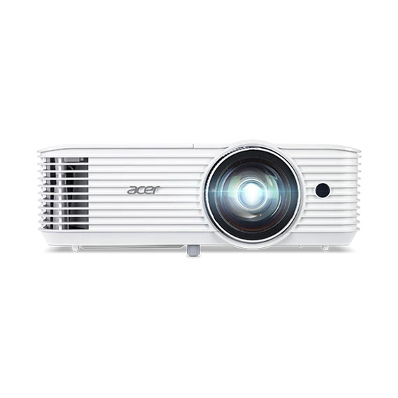 ACER DLP 3D Projektor S1386WH, WXGA, 3600lm, 20000/1, HDMI, short throw, fehér