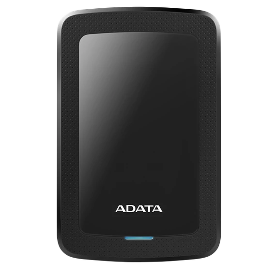 ADATA Külső HDD 2.5" - 1TB HV300 (USB3.1, LED, Slim, Fekete)