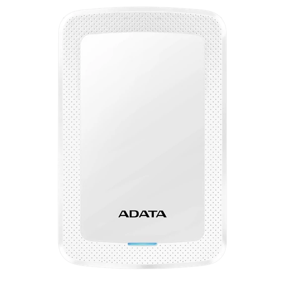 ADATA Külső HDD 2.5" - 2TB HV300 (USB3.1, LED, Slim, Fehér)