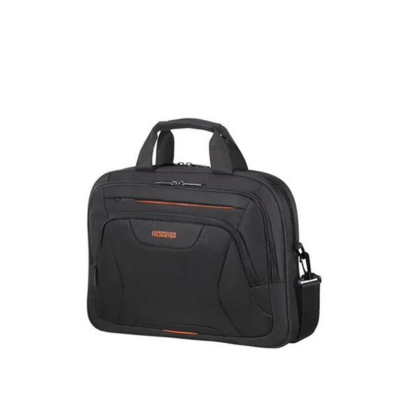 AMERICAN TOURISTER 88532-1070, Aktatáska 15.6" (Fekete/Narancssárga) -AT WORK