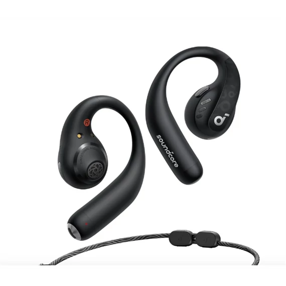 ANKER Vezeték Nélküli Fülhallgató, Soundcore AeroFit Pro, fekete - A3871G11