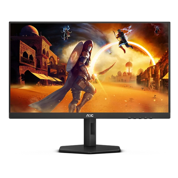 AOC Gaming 180Hz IPS monitor 27" Q27G4X, 2560x1440, 16:9, 400cd/m2, 1ms, 2xHDMI/DisplayPort, hangszóró, áll. mag., pivot