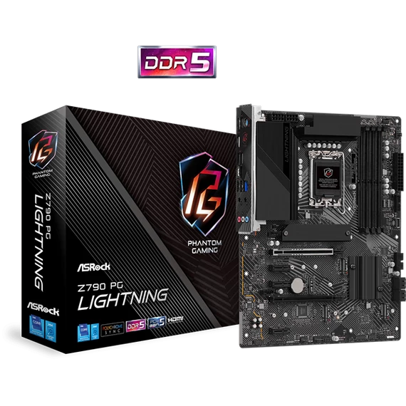 ASROCK Alaplap S1700 Z790 PG LIGHTNING INTEL Z790, ATX