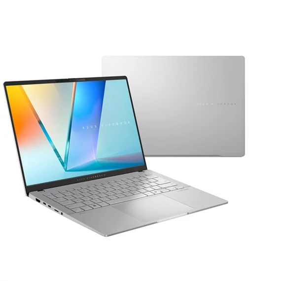 ASUS CONS NB Vivobook S14 M5406KA-QD037 14" WUXGA OLED GL, AMD Ryzen AI 7 350, 16GB, 1TB M.2, INT, NOOS, Ezüst
