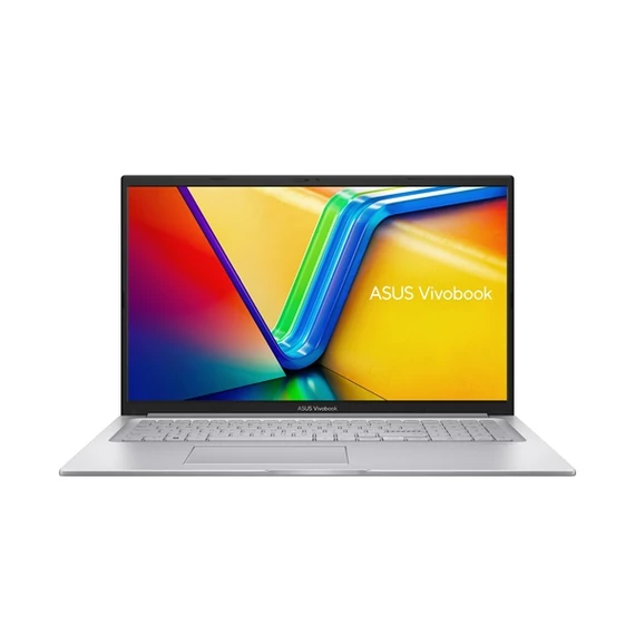 ASUS CONS NB Vivobook X1704VA-AU394WS 17.3" FHD, Intel i5-U15, 16GB, 512GB M,2, INT, WIN11H, Ezüst