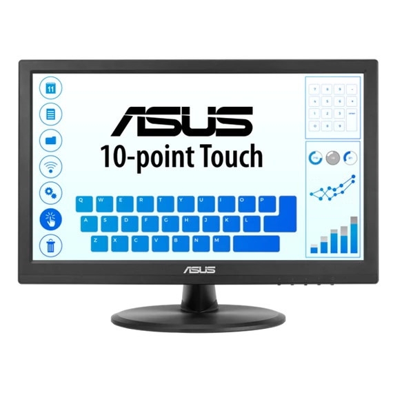 ASUS VT168HR LED Monitor 15,6" TN, 1366x768, HDMI/D-Sub, touch