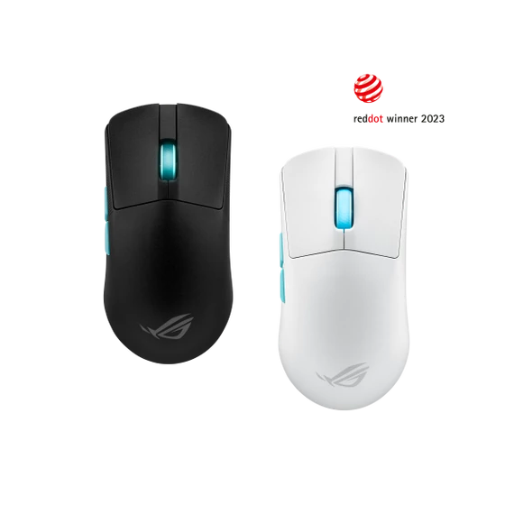 ASUS Vezetékes / Vezeték Nélküli egér HARPE ACE AIM LAB EDITION USB Optikai, Fehér 36000DPI