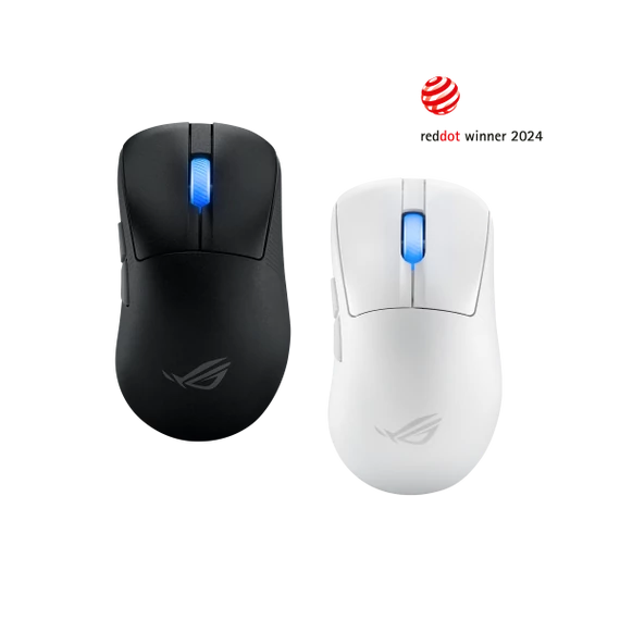 ASUS Vezetékes / Vezeték Nélküli egér ROG KERIS II ACE USB Optikai, Fekete 42000DPI