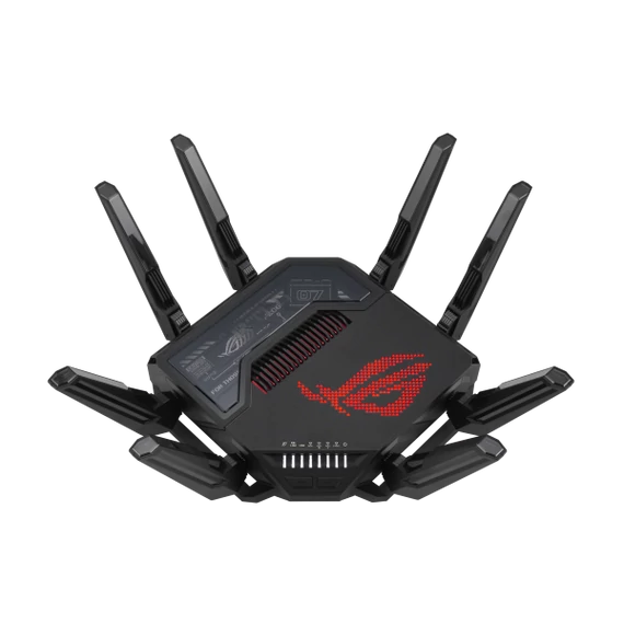 ASUS Wireless Router Quad Band BE25000 1xWAN/LAN(10Gbps) + 4xWAN/LAN(2.5Gbps) + 1xLAN(1000Mbps) + 2xUSB, GT-BE98