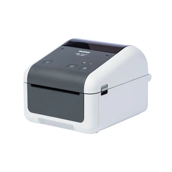 BROTHER Címkenyomtató TD4210DXX1, asztali (ipari), 127 mm/mp, 203dpi, USB/RS232