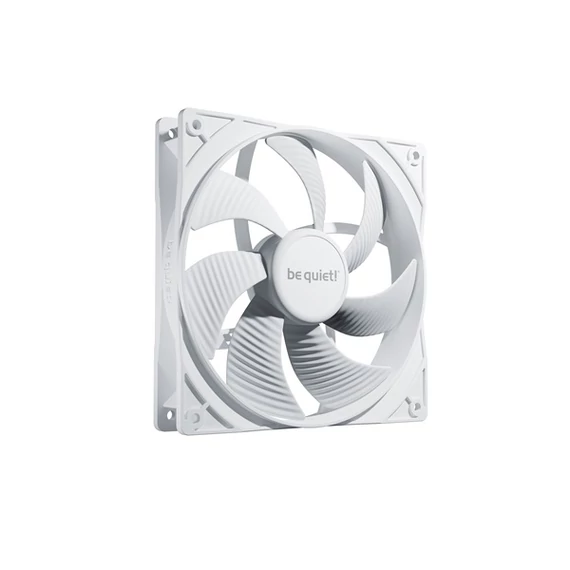 Be Quiet! Cooler 14cm - PURE WINGS 3 White 140mm PWM (1200rpm, 21,9dB, fehér)