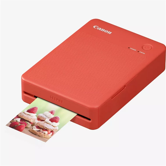 CANON Mobil fotónyomtató SELPHY QX20, WiFi,  287x287 dpi, Piros