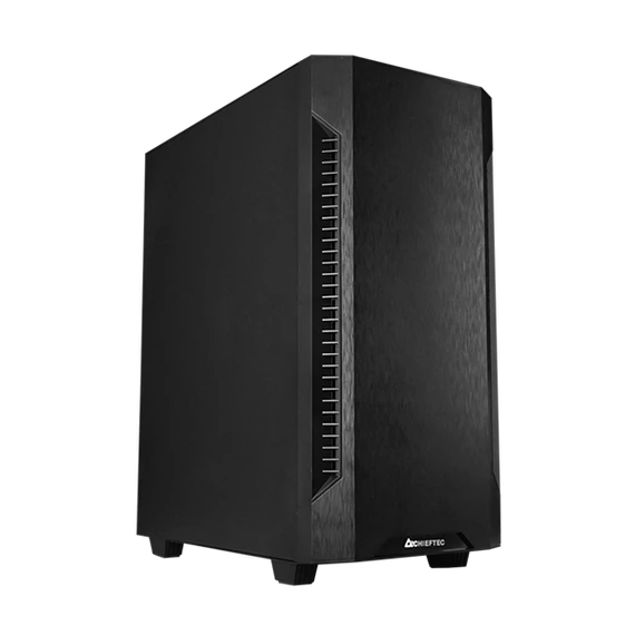 CHIEFTEC Ház Elox, ATX, 1x120mm ventilátor, Tápegység nélkül, Fekete