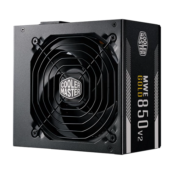 COOLER MASTER Tápegység MWE GOLD 850W, 12cm, 80+ Gold V2