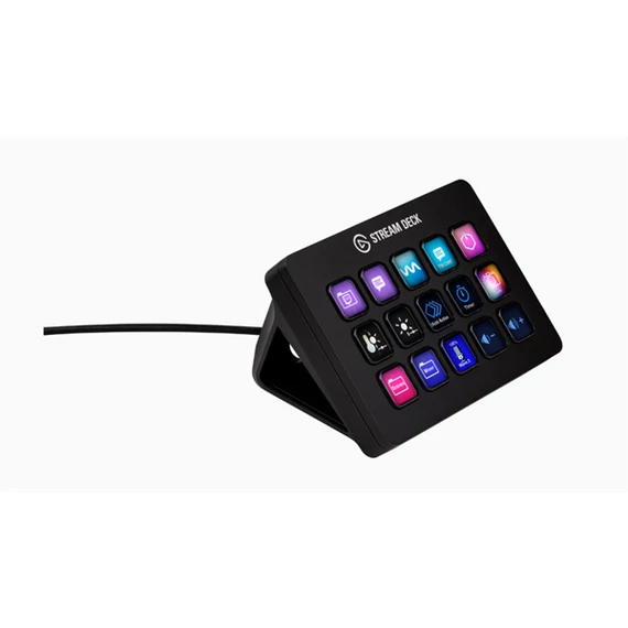 CORSAIR ELGATO STREAM DECK MK.2, 15 Testreszabható LCD Billentyű, fekete