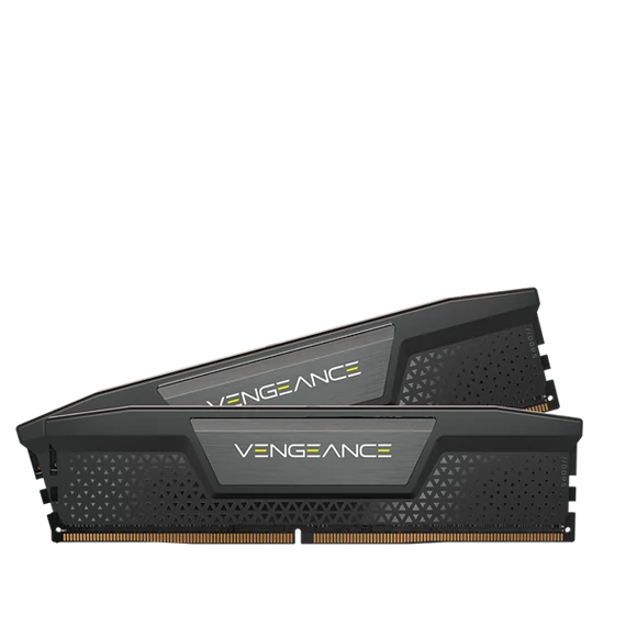 CORSAIR Memória VENGEANCE DDR5 32GB 6000MHz CL38 INTEL (Kit of 2), fekete