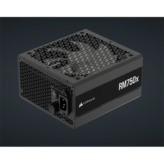 CORSAIR Tápegység Moduláris, RM750x, 750W, ATX 3.1, PCIe 5.1, 14cm, Cybenetics Gold
