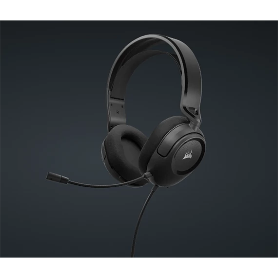 CORSAIR Vezetékes Headset, HS35 v2 Gaming, Multiplatform, carbon