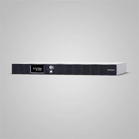 CYBERPOWER UPS OR1000ERM1U (6xIEC C13) 1000VA 600W 230V RACK szünetmentes tápegység + USB, LINE-INTERACTIVE