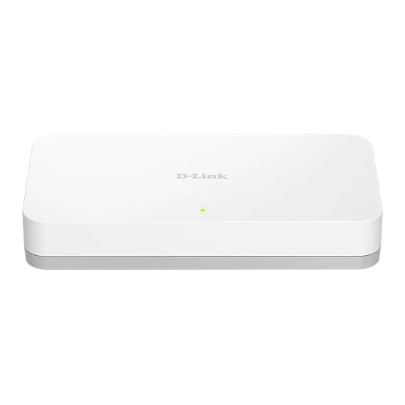 D-LINK Switch 8x1000Mbps Műanyagházas Asztali, GO-SW-8G/E