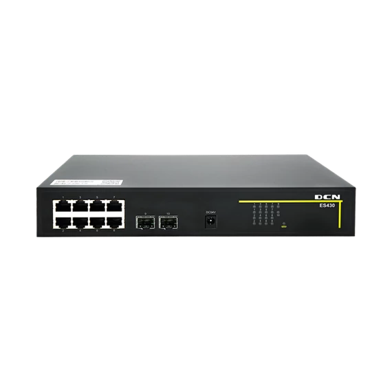 DCN Switch 120W PoE/PoE+ 8x10/100/1000Base-T+ 2x1000Base-X SFP