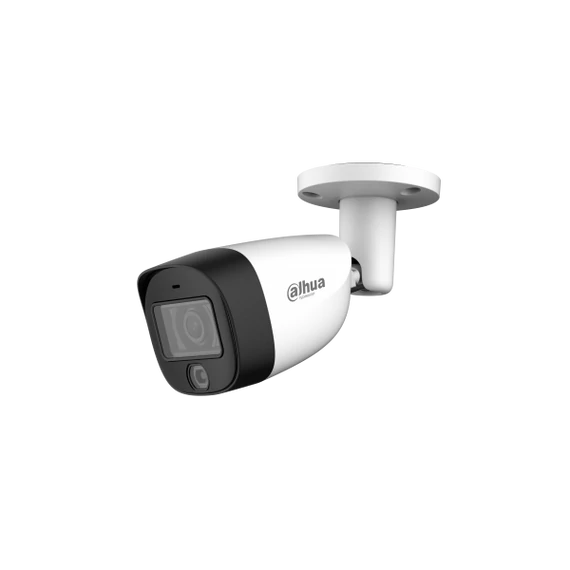 Dahua Analóg csőkamera - HAC-HFW1200CM-IL-A (Duallight, 2MP, kültéri, 2,8 mm, IR20m+LED20m, ICR, IP67, DWDR, mikrofon)