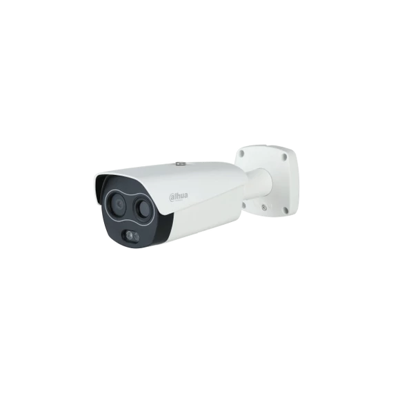 Dahua IP Bullet dual hőkamera - TPC-BF2241-B7F8 (256x192, 7mm / 4MP, 8mm, ICR, IR35m, IP67, WDR, audio, I/O, PoE)