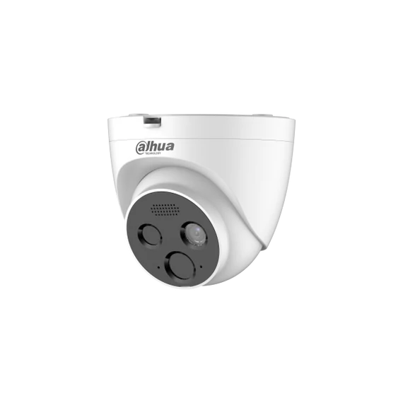 Dahua IP Tűzjelző hőkamera - HY-FT121LD-TD1 (2MP 4mm, beltéri, IR15m; H265+, PoE; AI; IP66, alarm)
