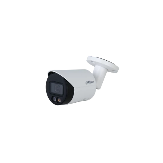 Dahua IP csőkamera - IPC-HFW2449S-S-IL (4MP, 2,8mm, kültéri, H265+, IP67, IR30m, IL10m, SD, PoE, mikrofon, Lite AI)