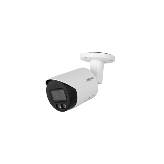 Dahua IP csőkamera - IPC-HFW2449S-S-IL (4MP, 3,6mm, kültéri, H265+, IP67, IR30m, IL10m, SD, PoE, mikrofon, Lite AI)