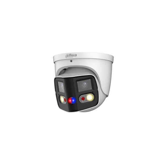 Dahua IP dual turretkamera - IPC-PDW3849-AS-PV (8MP, 2,8mm; H265+, IP67, IR+LED20m, ICR, WDR, PoE, mikrofon, AI; Tioc)