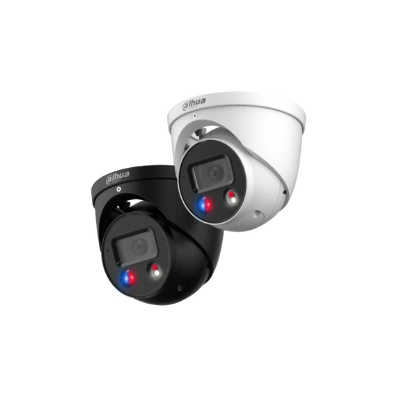 Dahua IP turretkamera - IPC-HDW3849H-AS-PV (8MP, 2,8mm, H265+, IP67, IR+LED30m, ICR, WDR, SD, PoE, mikrofon, TIOC)