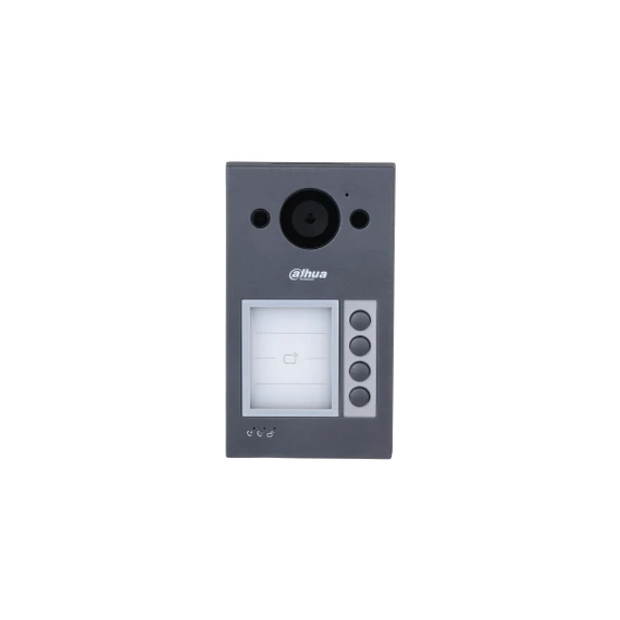 Dahua IP video kaputelefon - VTO3311Q-WP (kültéri egység, WiFi, 2MP, IP65, ICR, audio,RFID olvasó,I/O,IK08,12VDC/PoE)